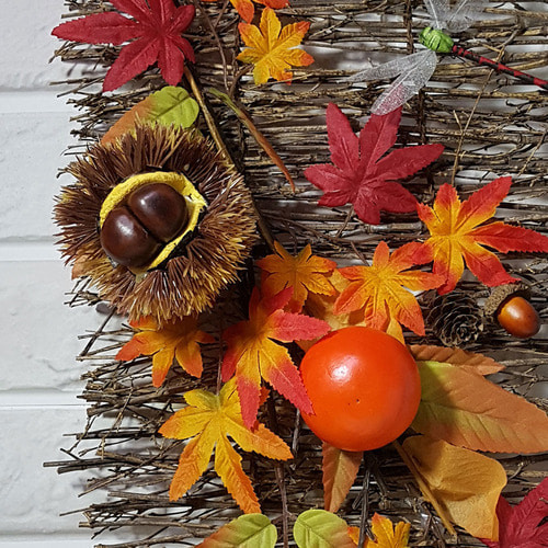 가을 풍경 벽걸이 장식 핸드메이드