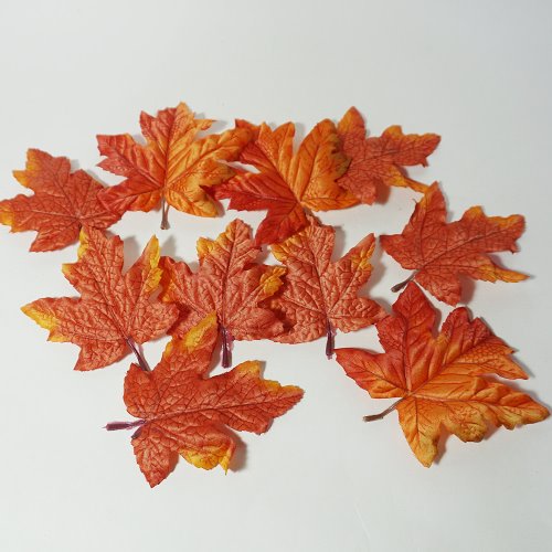 가을 낙엽잎 단풍 10P/ 매장 장식품/ 인테리어 소품/가랜드 소품