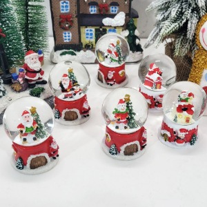 미니 워터볼 4P 세트/스노우볼/겨울인테리어용품/크리스마스 소품