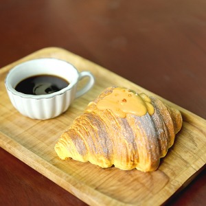 치즈 크루아상 빵 모형 디저트 장식용 베이커리 소품