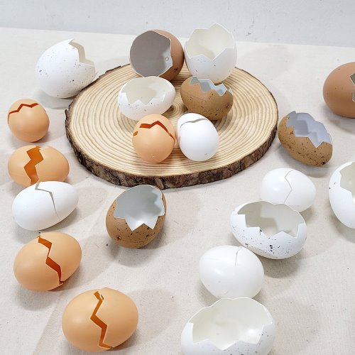 깨진 계란 달걀 모형 (A타입/B타입/C타입)