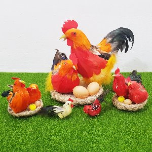 닭 둥지 모형 (소/대)