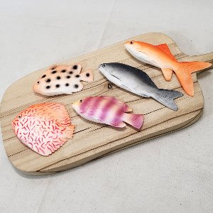 여름 소품 미니어처 리얼 물고기 모형