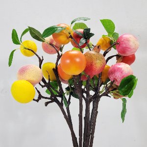 과일 열매 나무 가지 부쉬 조화 1P