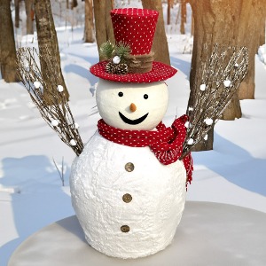크리스마스 특대형 눈사람 모형 매장DP 겨울 인테리어 대형눈사람