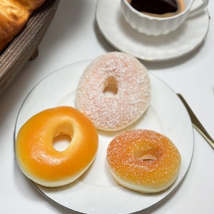 3종 도넛 모형 빵 디저트 카페 인테리어 소품